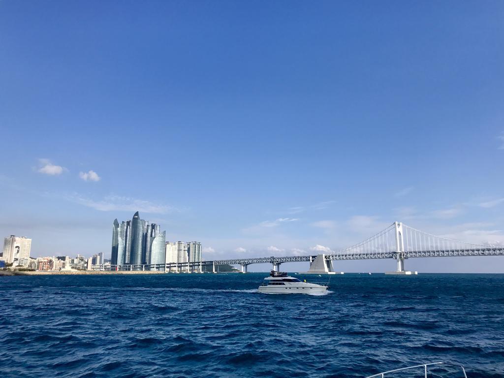 Sea And Yacht Hotel Busan Exterior foto
