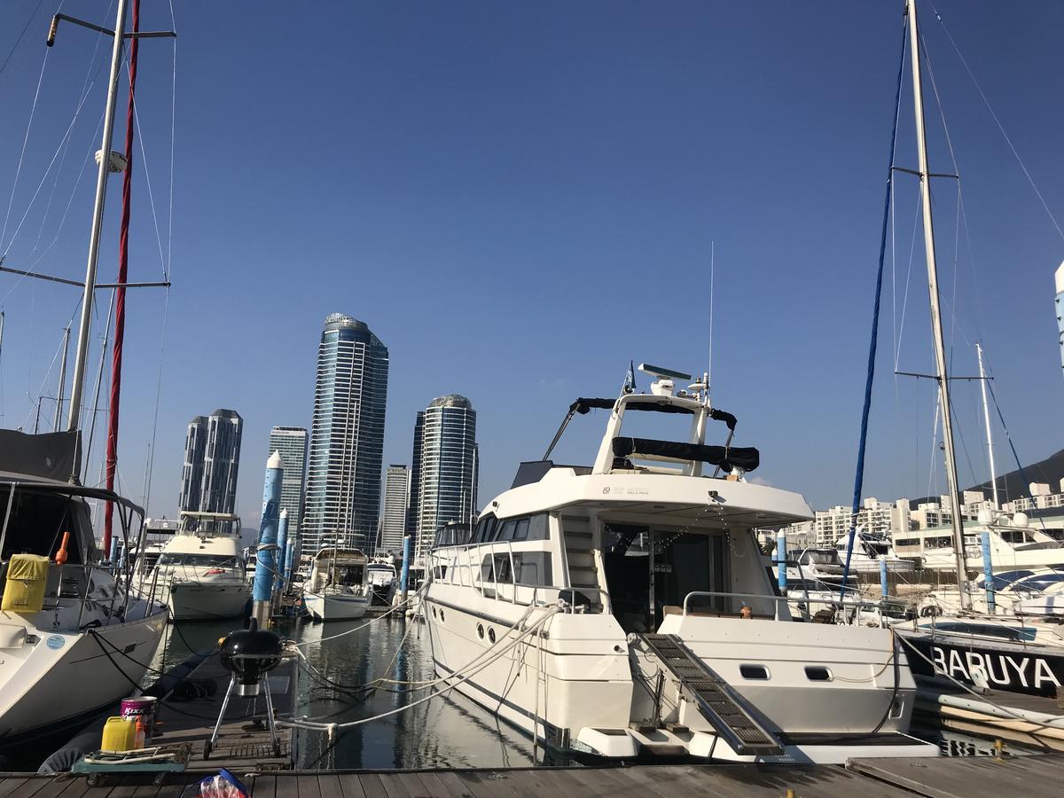 Sea And Yacht Hotel Busan Exterior foto